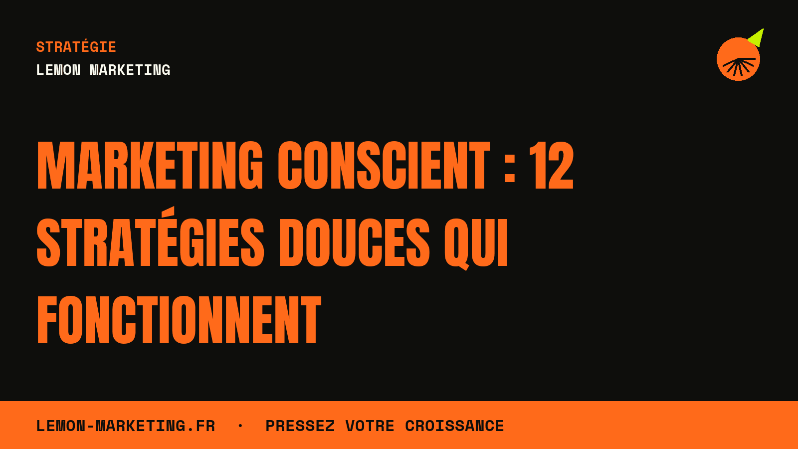 Marketing Conscient : 12 Stratégies Douces qui Fonctionnent
